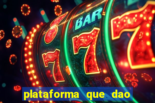 plataforma que dao bonus de cadastro